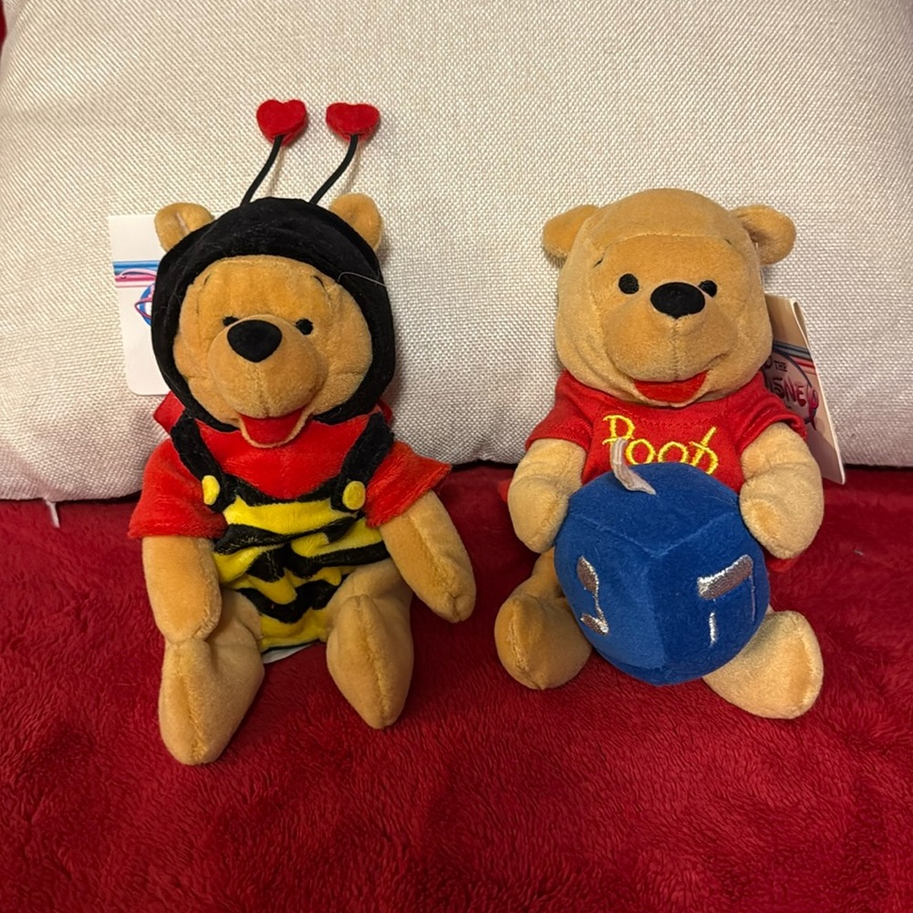 Disney Vintage Winnie the Pooh Stuffed Animal Collection